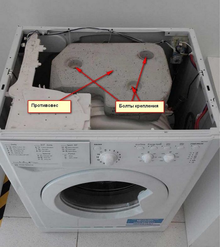 противовес стиральной машины